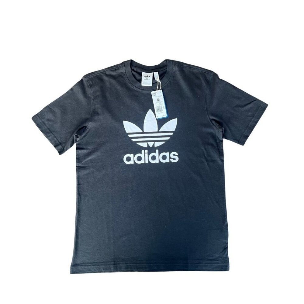 Adidas Trefoil Black T-Shirt